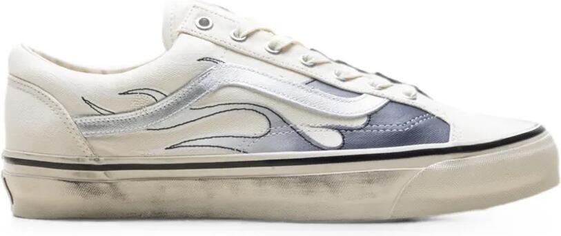 Vans Premium Old Skool 36 Flames sneakers Wit