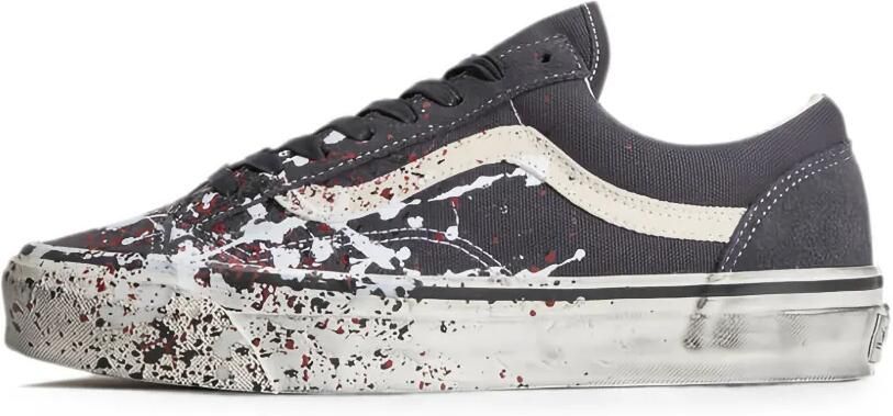 Vans Old Skool sneakers met verfspatten Grijs