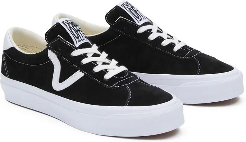 Vans Premium Sport 73 suède sneakers met contrast Zwart