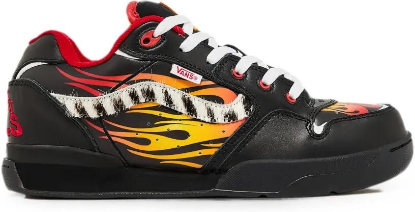 Vans Rowley XLT LX sneakers met vlammenprint Zwart