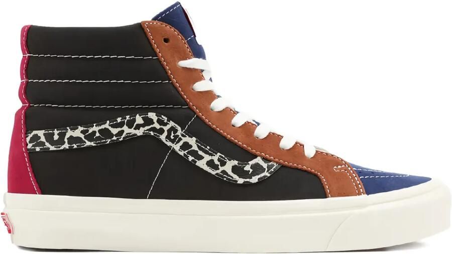Vans SK8-Hi 38 DX "Anaheim Factory Animal Fix Black" sneakers Zwart