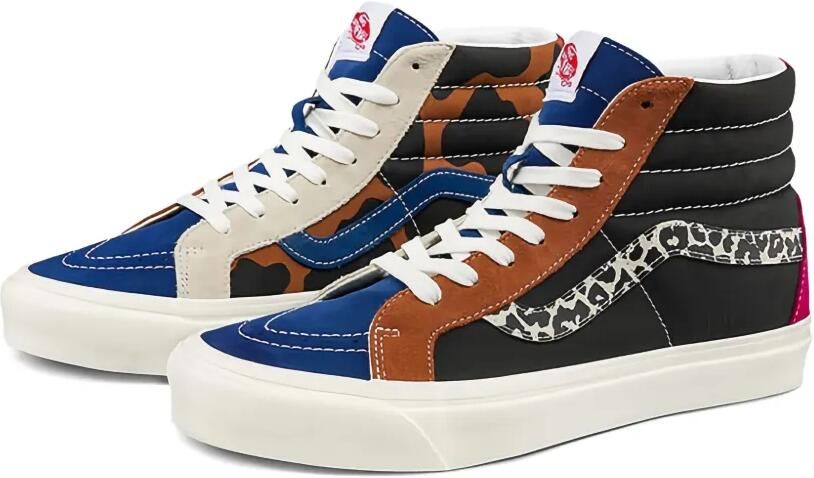Vans SK8-Hi 38 DX "Anaheim Factory Animal Fix Black" sneakers Zwart - Foto 2