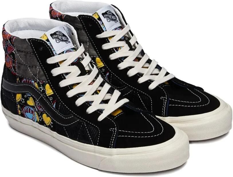 Vans SK8-Hi 38 DX Anaheim "Positivity Patchwork Black" sneakers Zwart - Foto 2