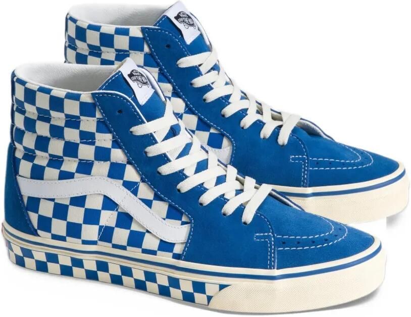 Vans Sk8-Hi checkerboard sneakers Blauw - Foto 2