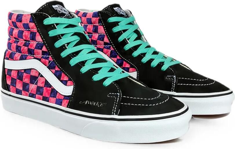 Vans Sk8-Hi checkerboard sneakers Zwart - Foto 2