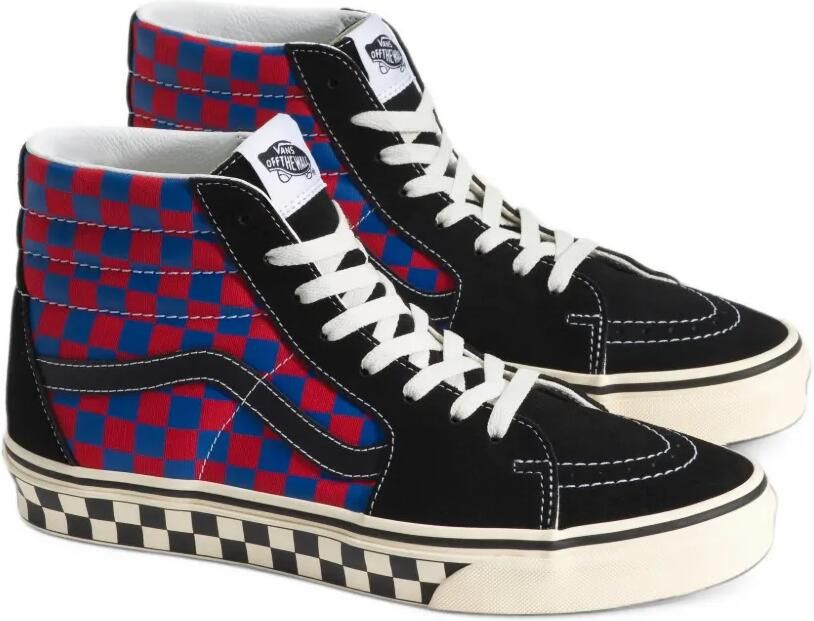 Vans Sk8-Hi checkered sneakers Blauw - Foto 2