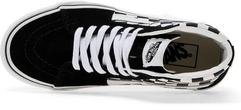 Vans Sk8-Hi geruite sneakers Zwart - Foto 4