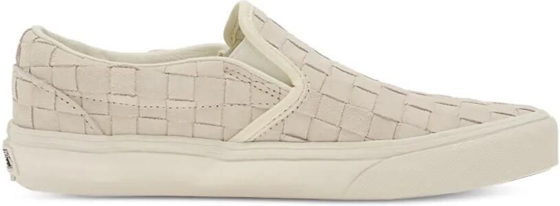Vans Slip-On geweven sneakers Beige