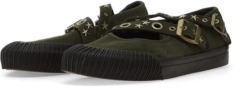 Vans Sneakers met gesp en studs Groen - Foto 5