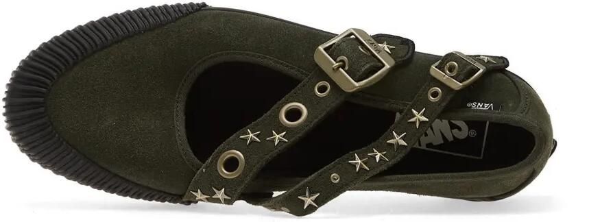 Vans Sneakers met gesp en studs Groen - Foto 3
