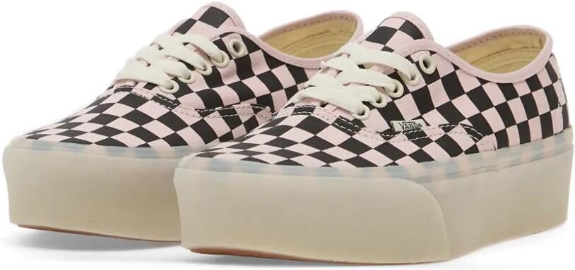 Vans Sneakers met plateauzool en geruite print Roze - Foto 4