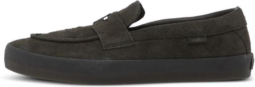 Vans Suède loafers met vredeslogo Zwart