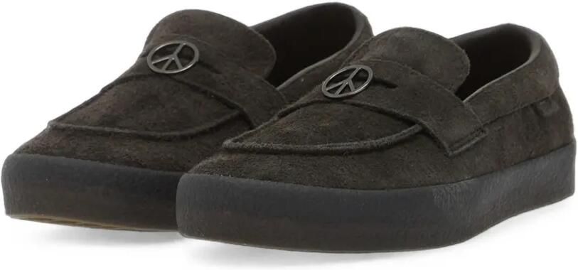 Vans Suède loafers met vredeslogo Zwart - Foto 3