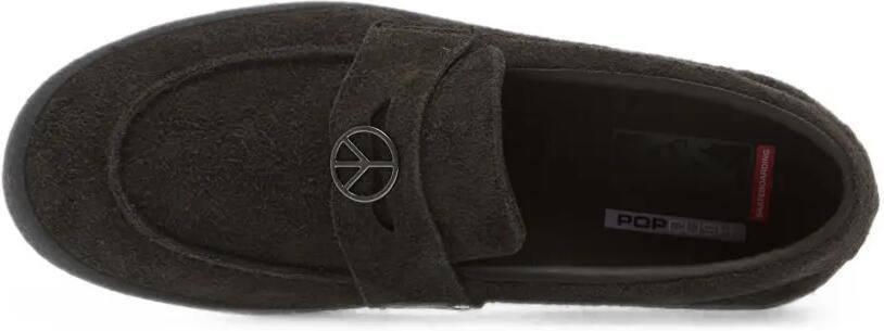 Vans Suède loafers met vredeslogo Zwart - Foto 4