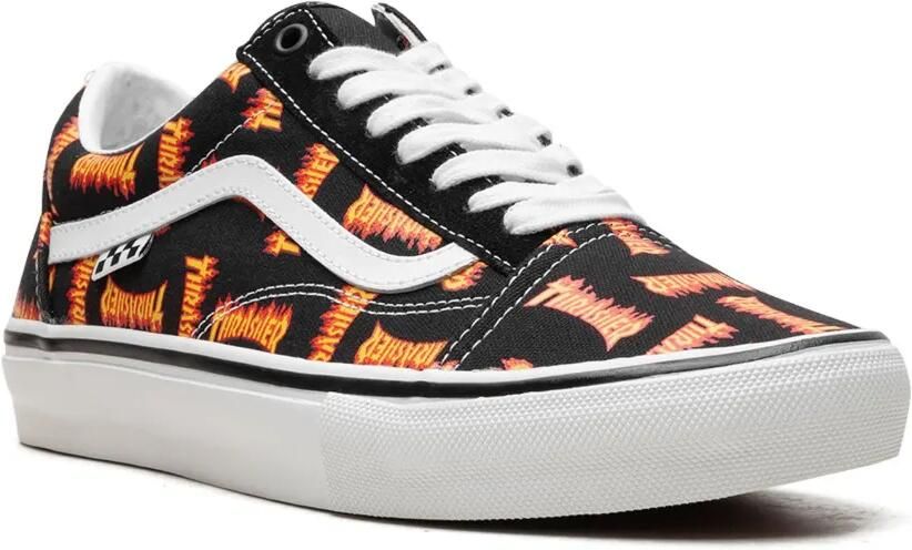 Vans x Thrasher Old Skool "Thrasher All Over Flame Logo" sneakers Zwart - Foto 2