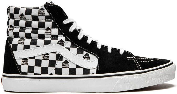 Vans "x Dover Street Market Sk8-Hi DSM Check sneakers " Zwart