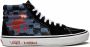 Vans "x Krooked By Natas For Ray Skate Sk8 high-top sneakers" Blauw - Thumbnail 1