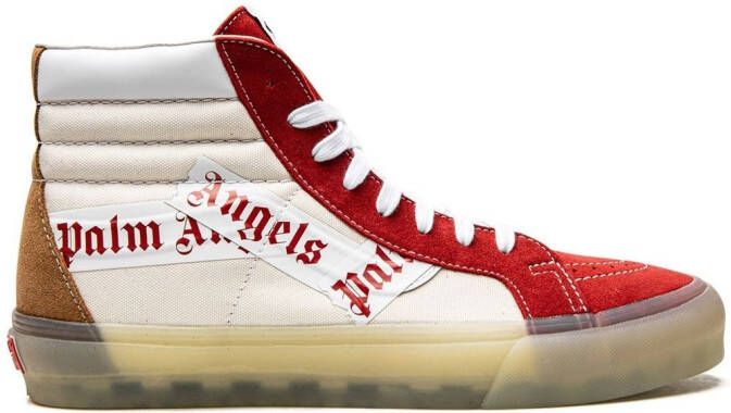 Vans x Palm Angels Sk8 high-top sneakers Beige