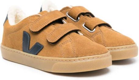 VEJA Kids Esplar leren sneakers Bruin