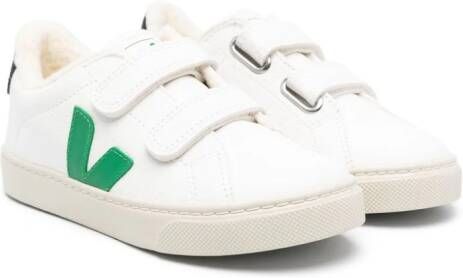 VEJA Kids Esplarr sneakers met klittenband Wit