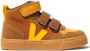 VEJA Kids Sneakers met logopatch Geel - Thumbnail 1