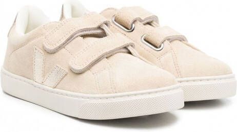 VEJA Kids Sneakers met klittenband Beige