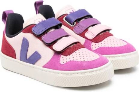 VEJA Kids Sneakers met klittenband Roze