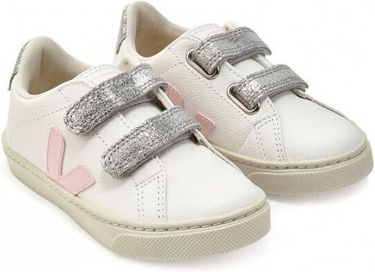 VEJA Kids Sneakers met klittenband Wit