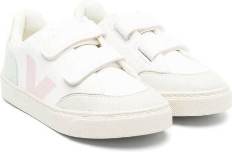 VEJA Kids Sneakers met klittenband Wit