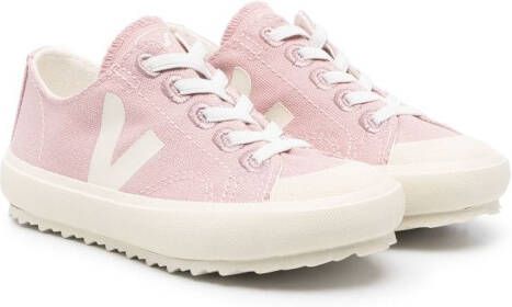 VEJA Kids Sneakers met logopatch Roze