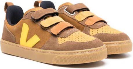 VEJA Kids V-10 suède sneakers Bruin