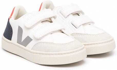 VEJA Kids V-12 sneakers met klittenband Wit