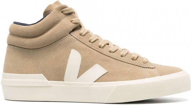 VEJA Minotaur sneakers met logoplakkaat Beige