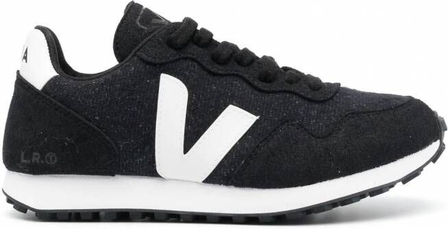 VEJA Sneakers van imitatieleer Zwart