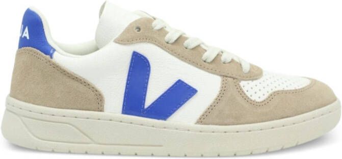 VEJA V-10 ChromeFree leren sneakers Beige