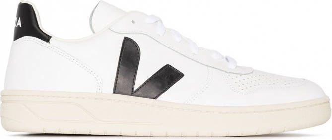 VEJA V-10 leren sneakers Wit