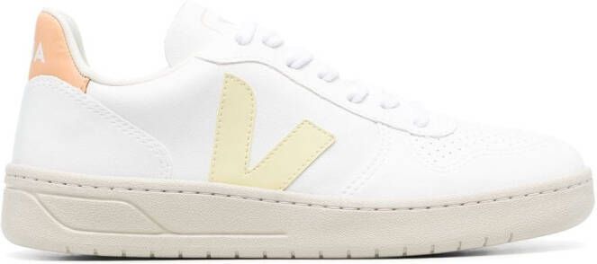 VEJA V-10 low-top sneakers Wit