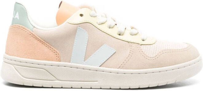 Veja Stijlvolle en comfortabele V-10 Suede sneakers Beige Dames - Foto 13