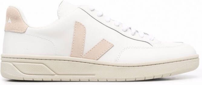 VEJA V-12 leren sneakers Wit