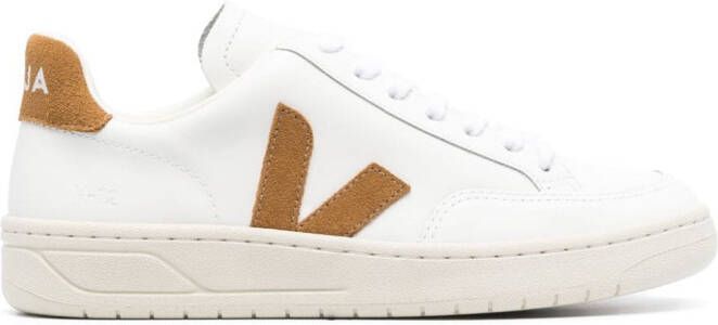 VEJA V-12 leren sneakers Wit