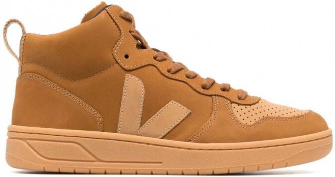 VEJA V-15 high-top sneakers Bruin