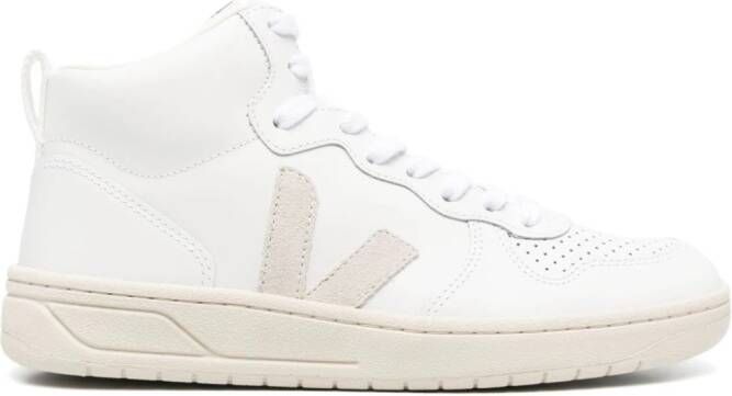 VEJA V-15 high-top sneakers Wit