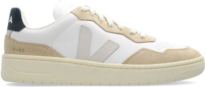 VEJA V-90 leren sneakers Wit