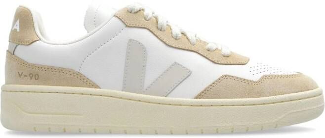 VEJA V-90 leren sneakers Wit