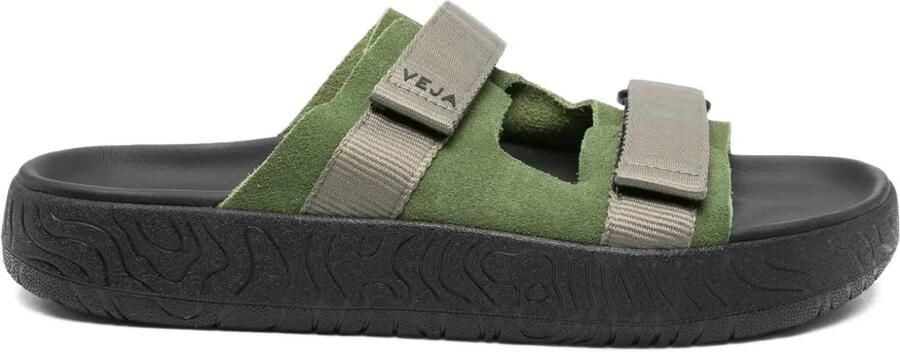 VEJA Arpoador sandalen met dubbele bandjes Groen