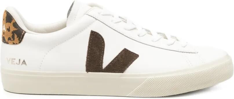 VEJA Campo sneakers met luipaardprint Wit