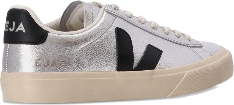 VEJA Campo leren sneakers Zilver