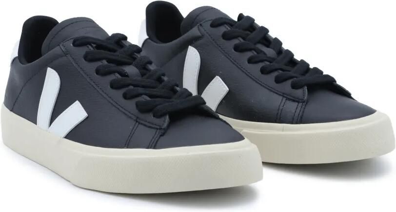 VEJA Campo sneakers met logopatch Zwart - Foto 3