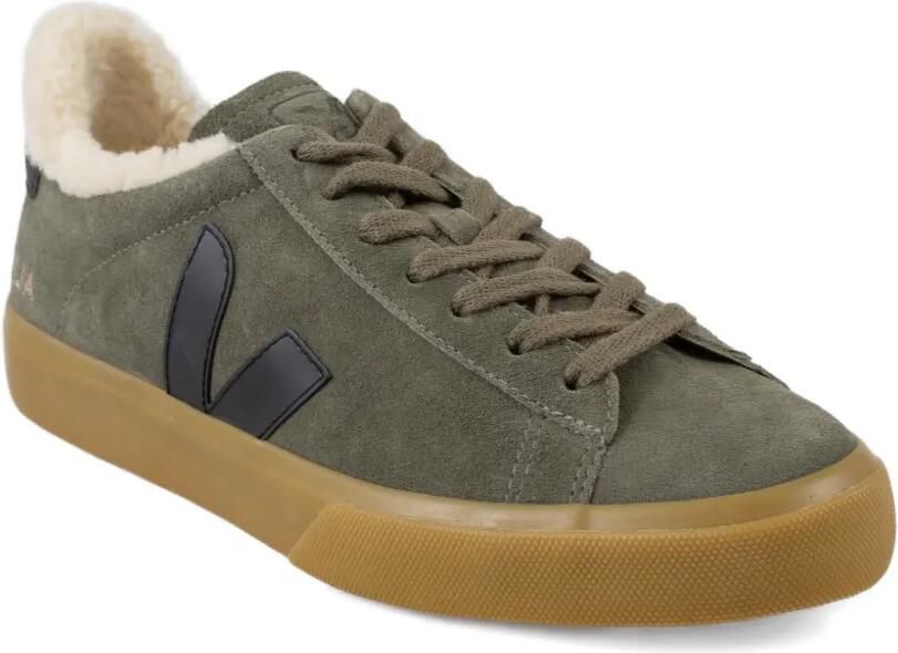 VEJA Campo suède lammy sneakers Groen - Foto 3