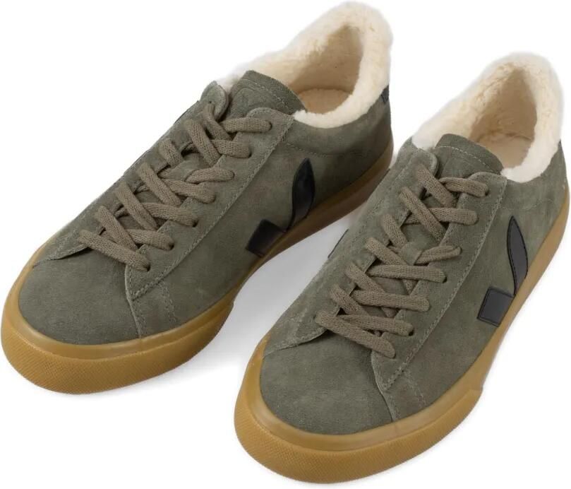 VEJA Campo suède lammy sneakers Groen - Foto 2